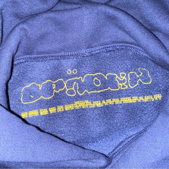 SP5DER NAVY ANGEL NUMBER HOODIE - Picture 4 of 8
